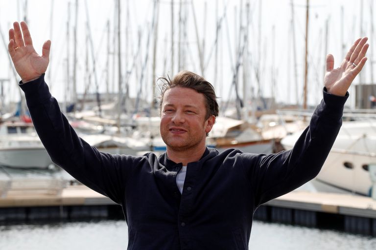 Jamie Oliver Prantsusmaal Cannes'is oktoobris 2018