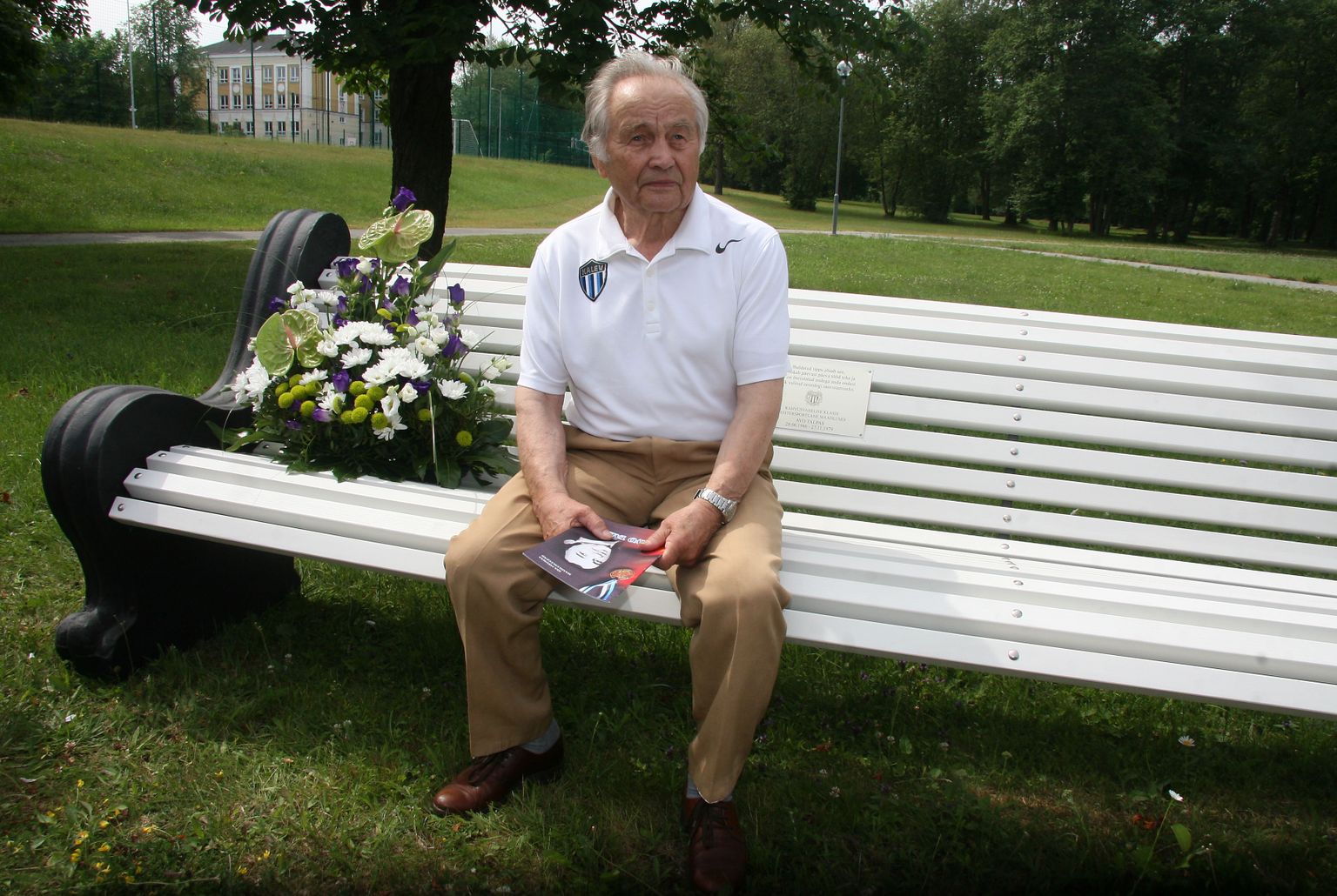 Ильмар Талусте 42 года проводил мемориал своего ровесника Аво Тапласа и под его руководством в Кохтла-Ярве установили также памятную скамью в честь борцовской знаменитости.
