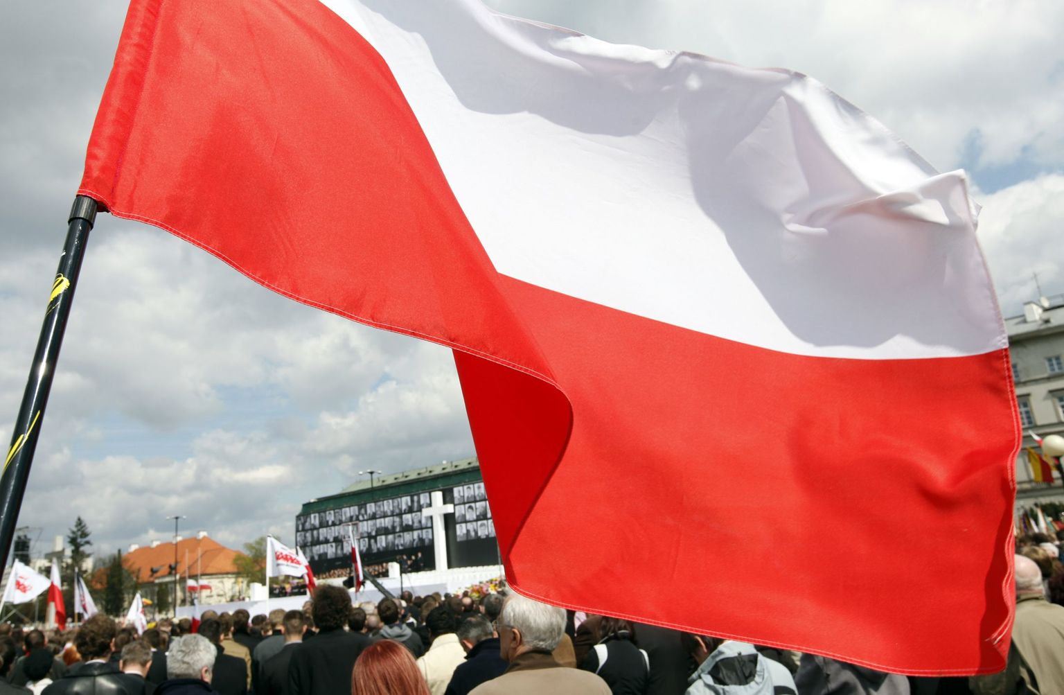 Флаг Польши. Иллюстративный снимок.