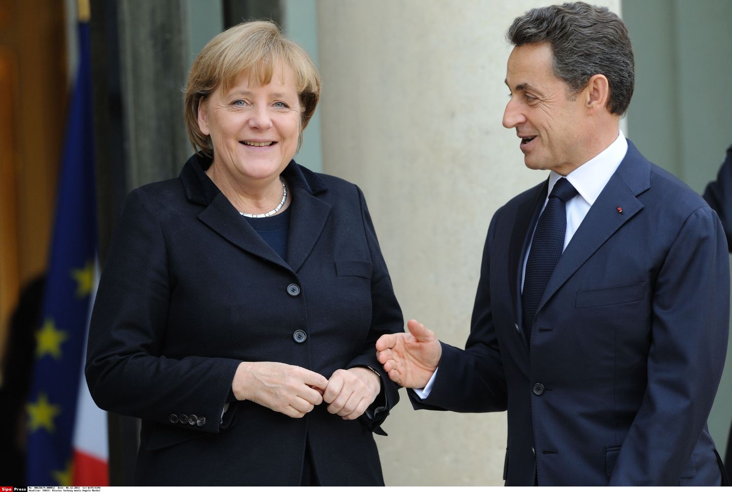 Angela Merkel ja Nicolas Sarkozy.