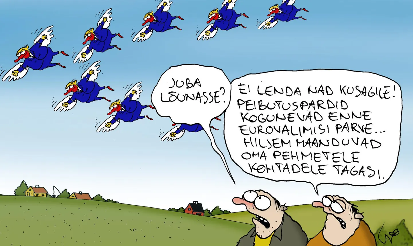 Päeva karikatuur 14.05.2019.