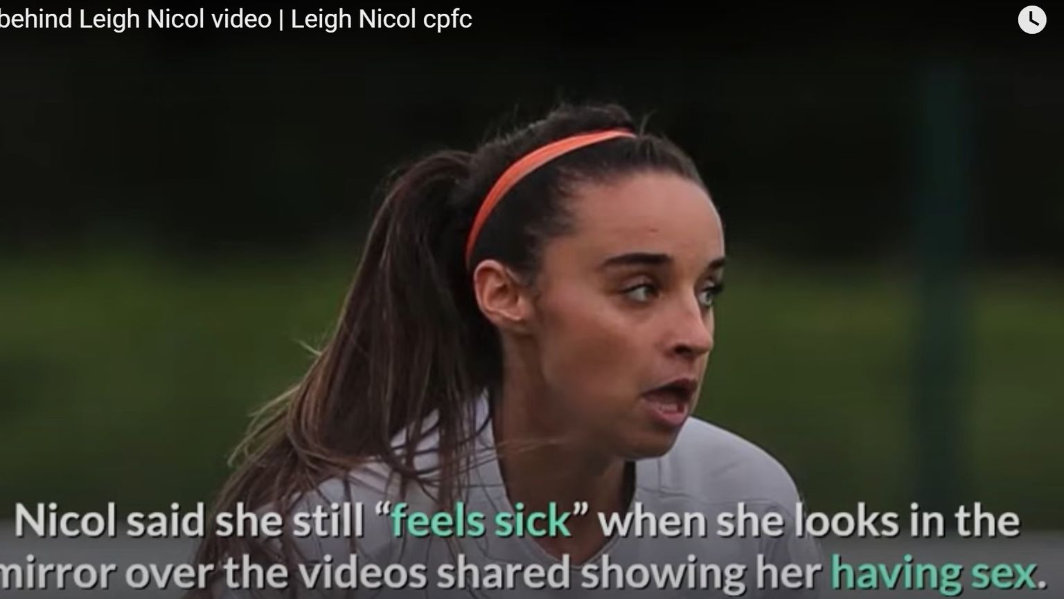 Šoti jalgpallitähe Leigh Nicoli seksivideod levivad siiani erinevatel täiskasvanute lehekülgedel.