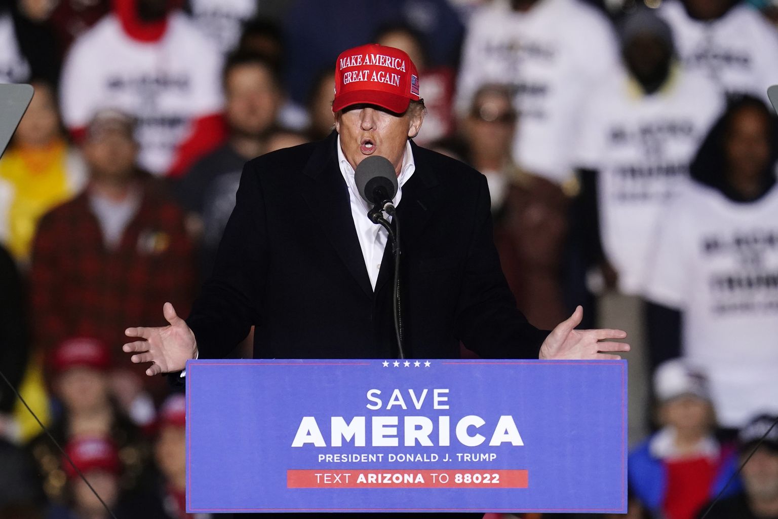 Endine USA president Donald Trump esinemas 15. jaanuaril Arizona osariigis Florence'is.