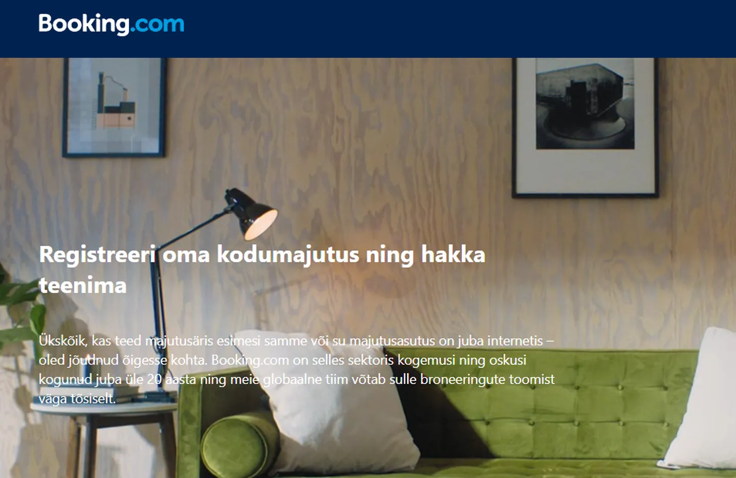 Kuna kodu Bookingus väljaüürimise ettevalmistamine võtab aega vaid 15 minutit, ei tule keegi mõistetavalt vaatama, mis seisus elamist välja üüritakse ja kas see üldse tegelikult üürija käsutada on.