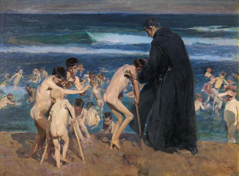 Joaquín Sorolla, «Kurb pärandus!» (1899, õli).