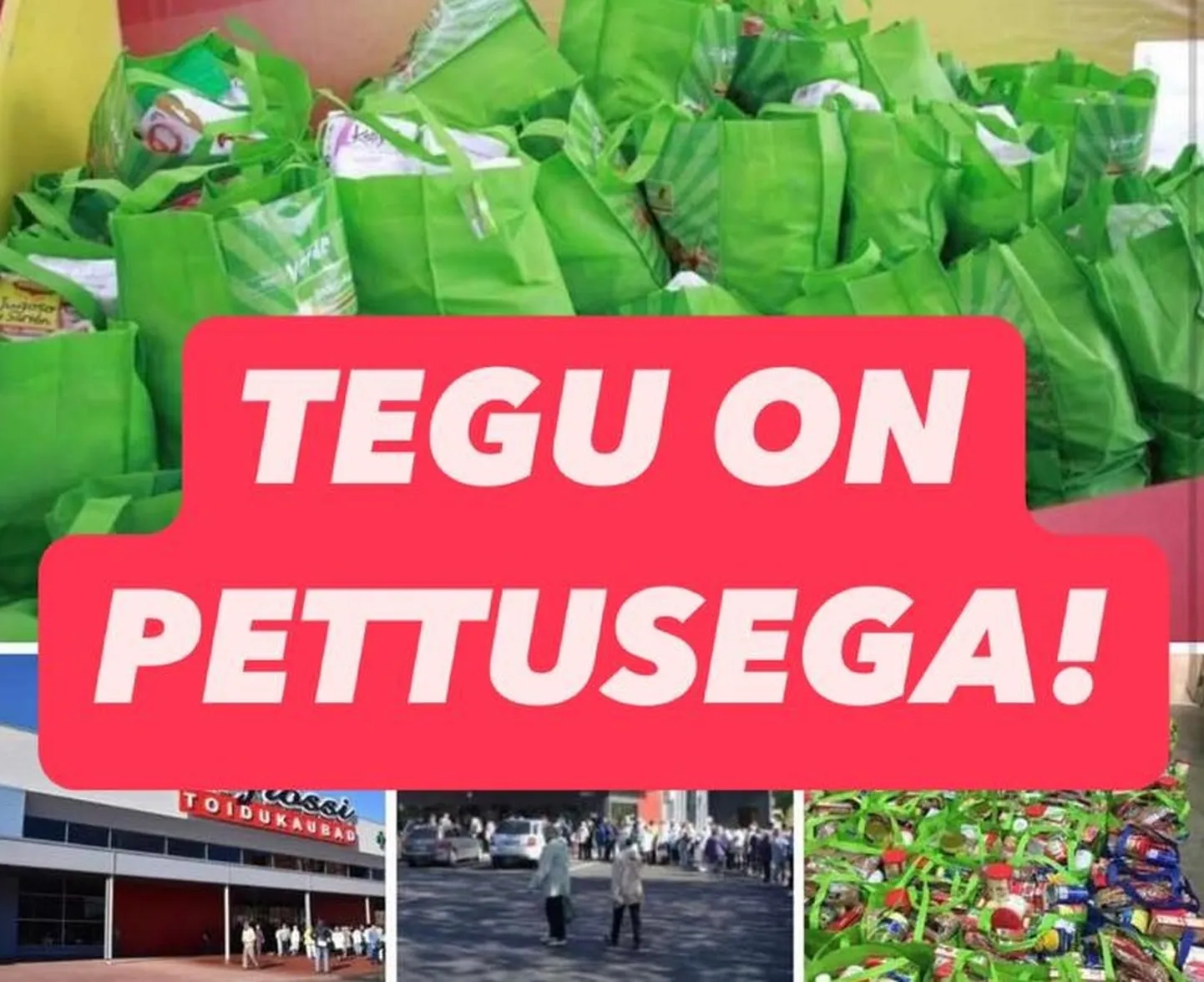 Grossi Toidukaubad hoiatab petulehekülje eest Facebookis.