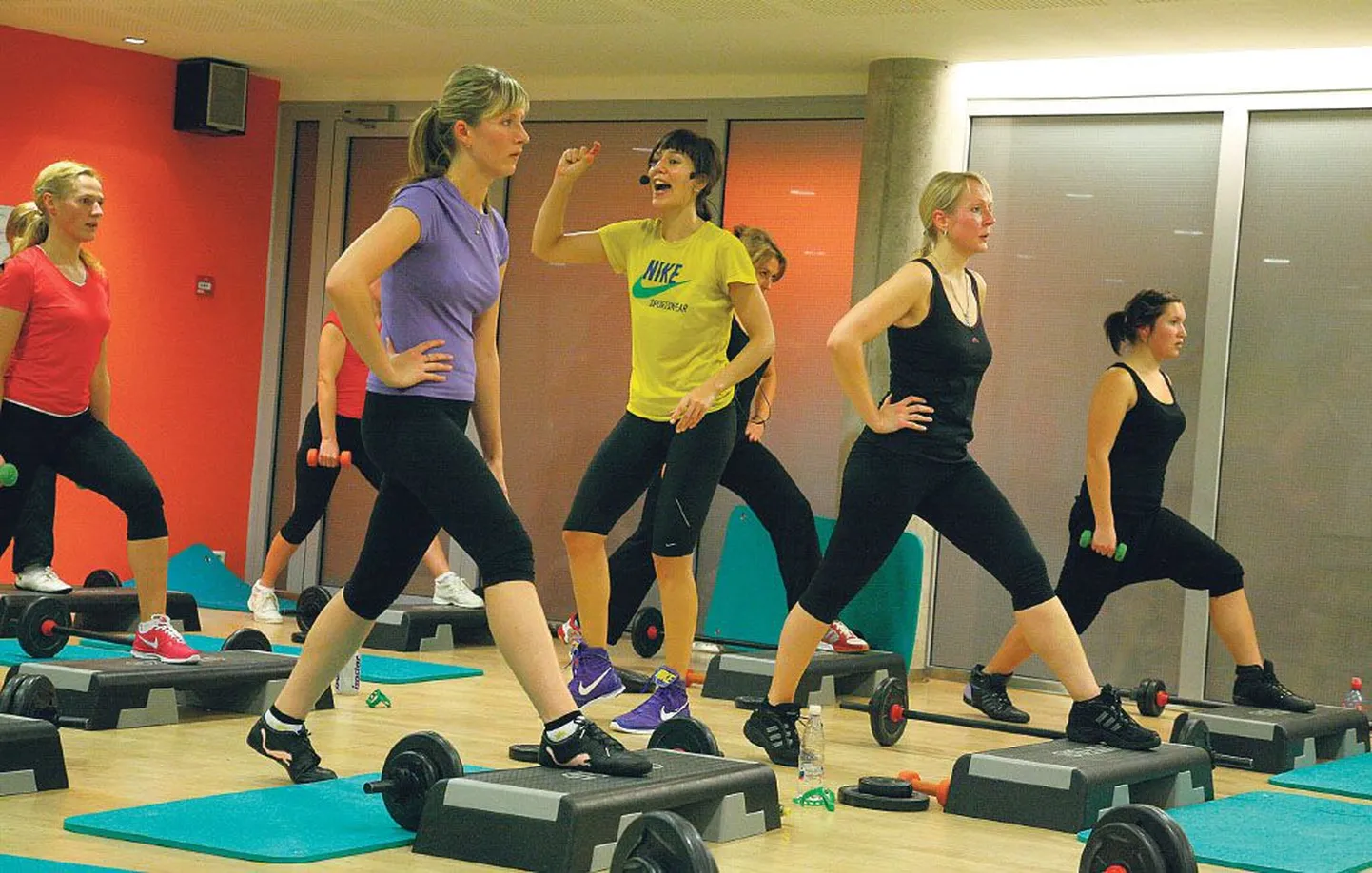 BodyPumpi treening on Kätlin Erkmannile nagu armastus esimesest silmapilgust.
