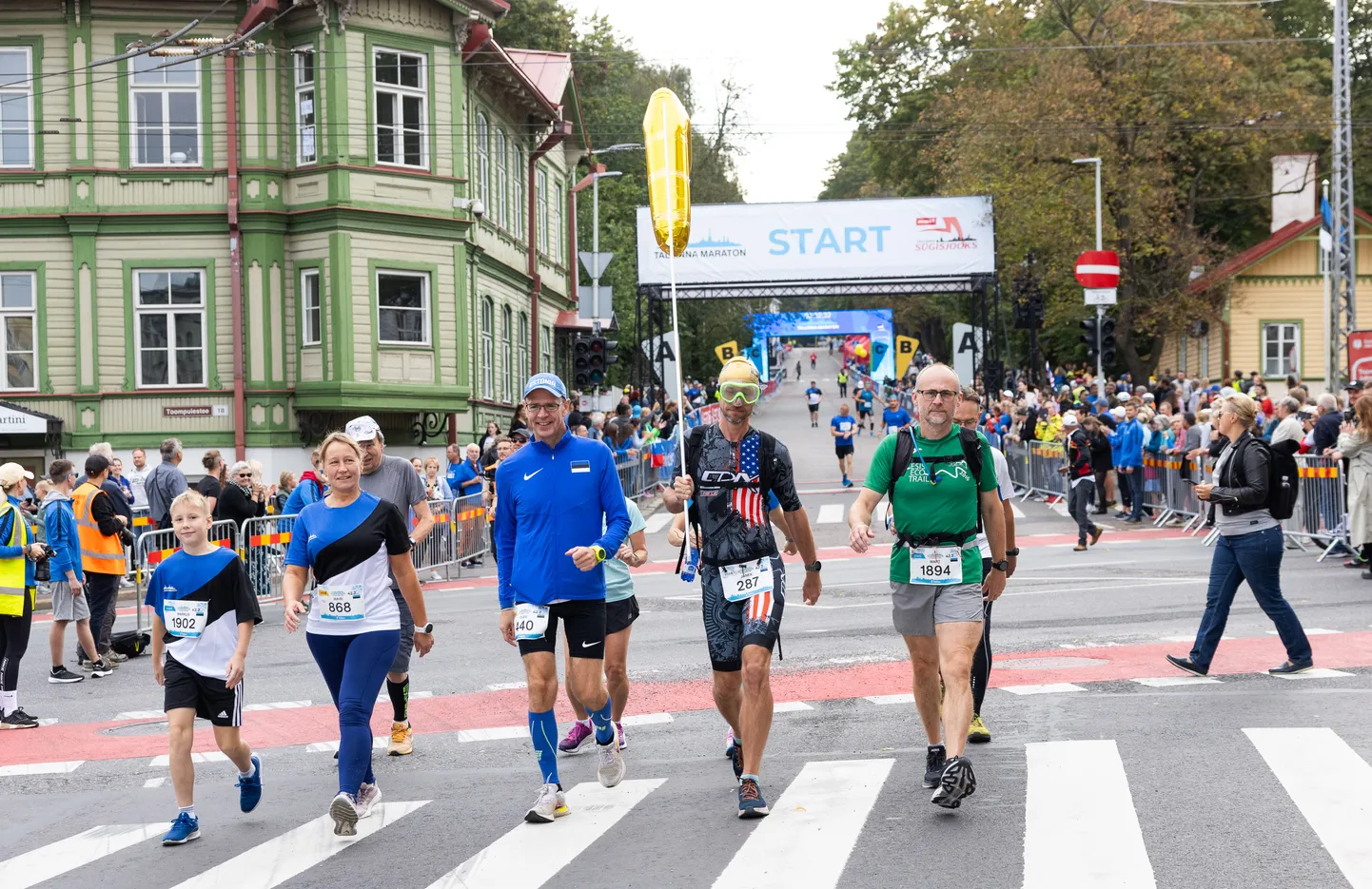 Tallinna maraton 2023. aastal. Foto on illustratiivne.