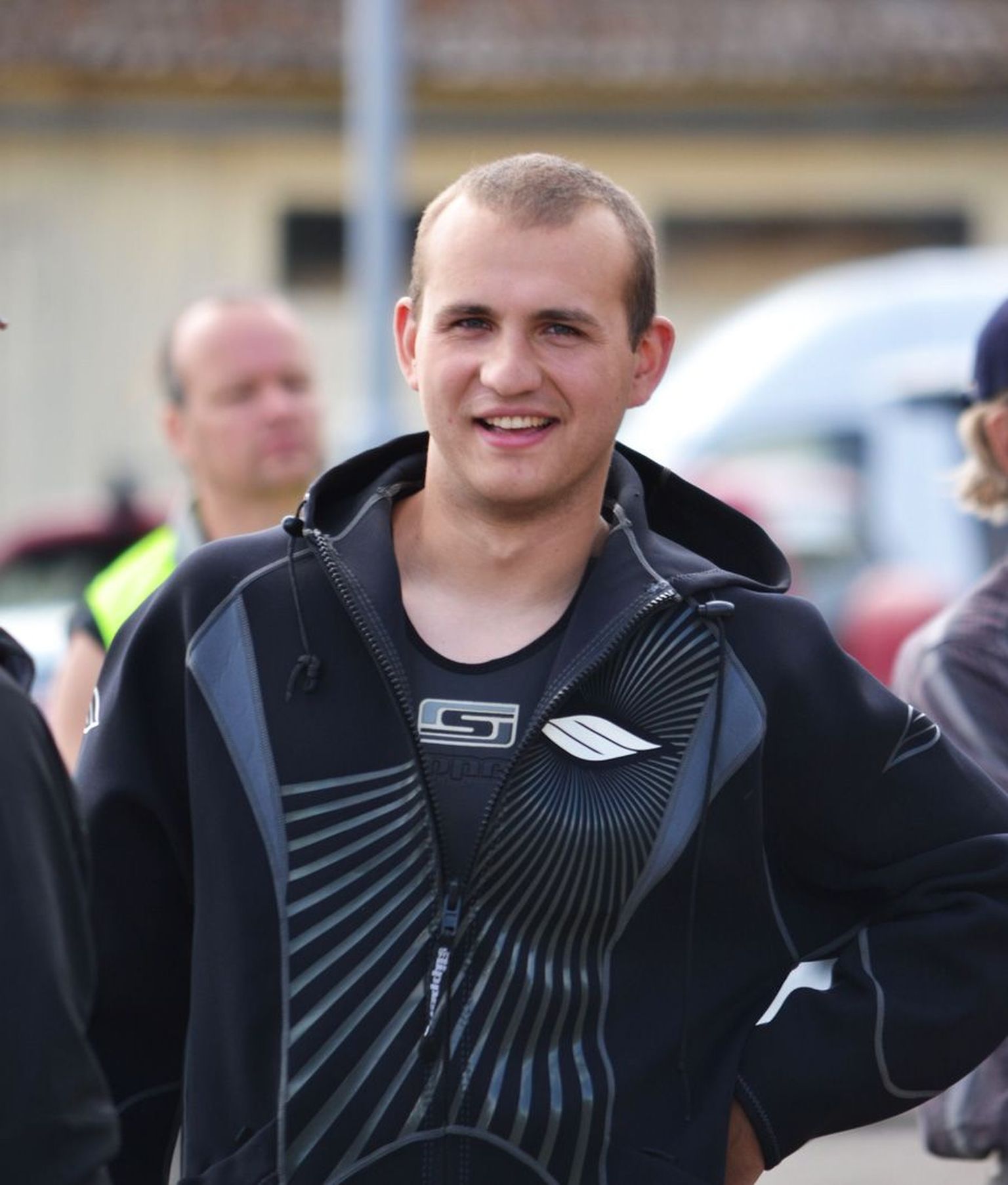 Marek Sutt laupäeval Jelgavas peetud jetivõistlusel. Kahjuks jäi see noorele mehele viimseks korraks kaamerasse naeratada.