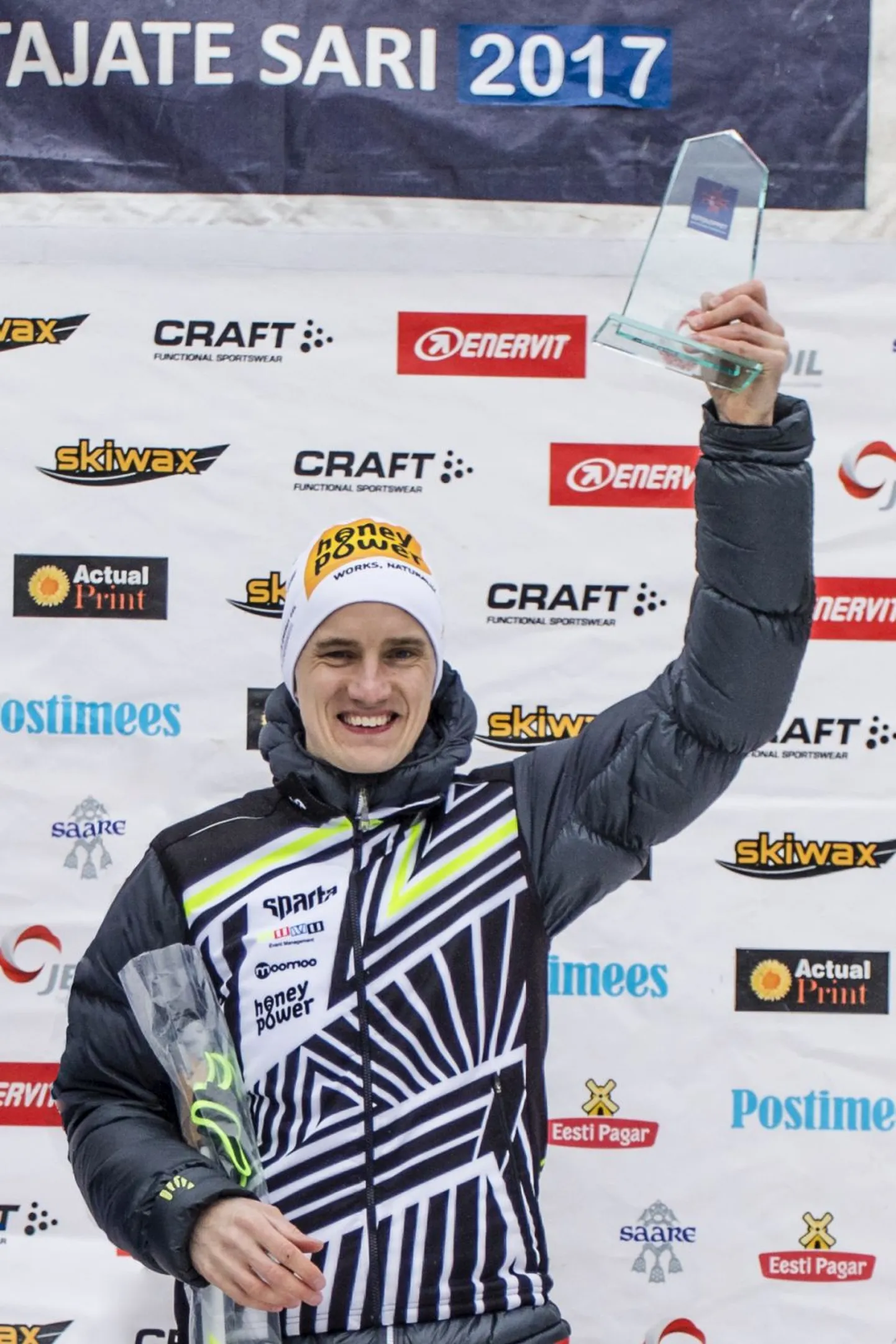 Estoloppeti suusasarja võitja Martti Himma.