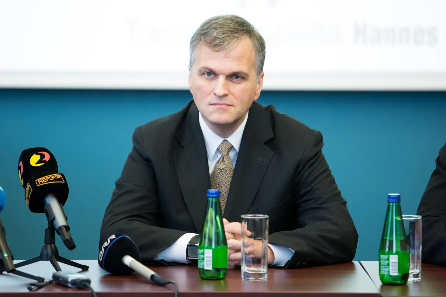 MTÜ&#39;d Avalikult Rail Balticust esindas Priit Humal.