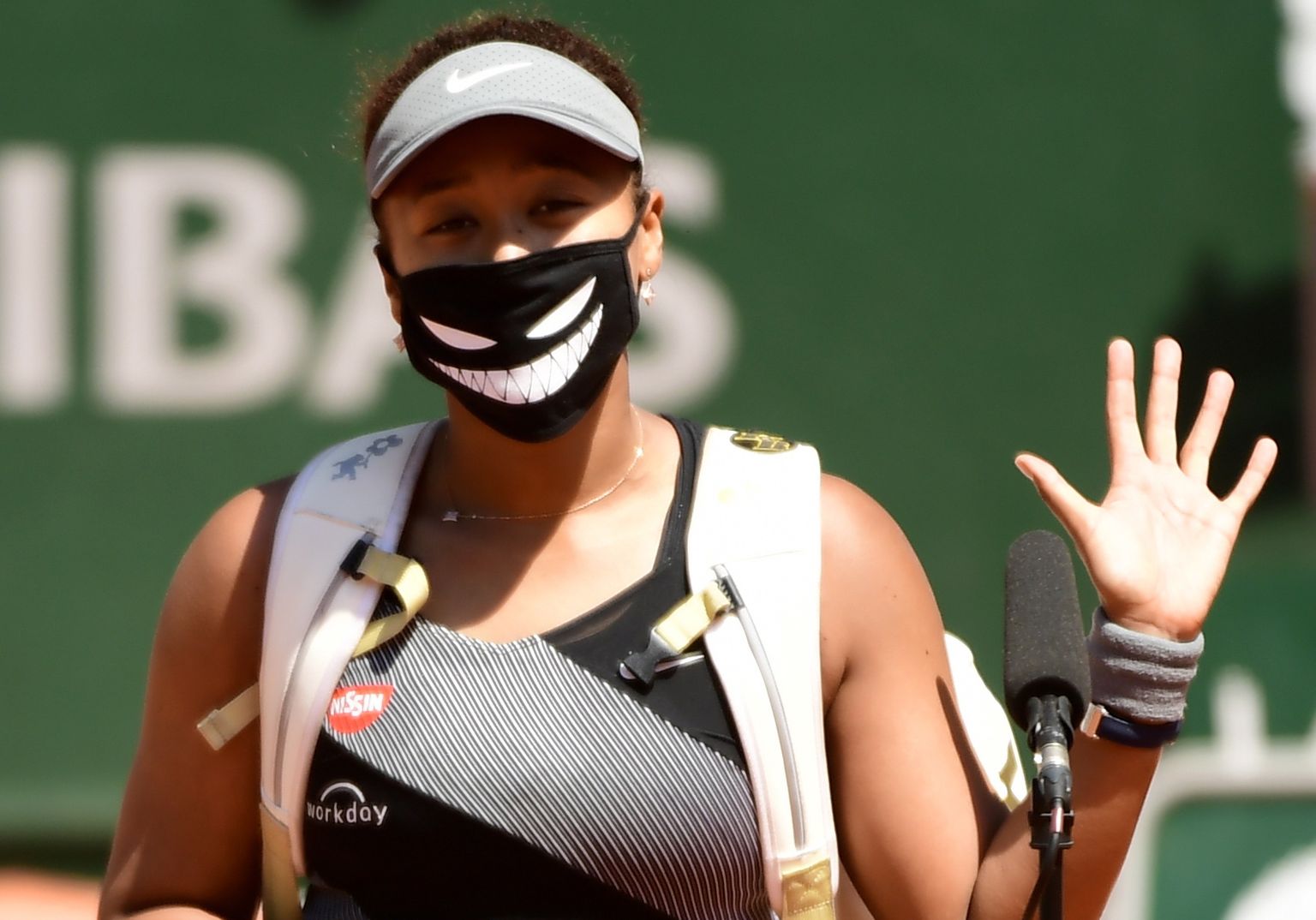 Jaapani tennisestaar Naomi Osaka jõudis French Openil mängida vaid ühe kohtumise.