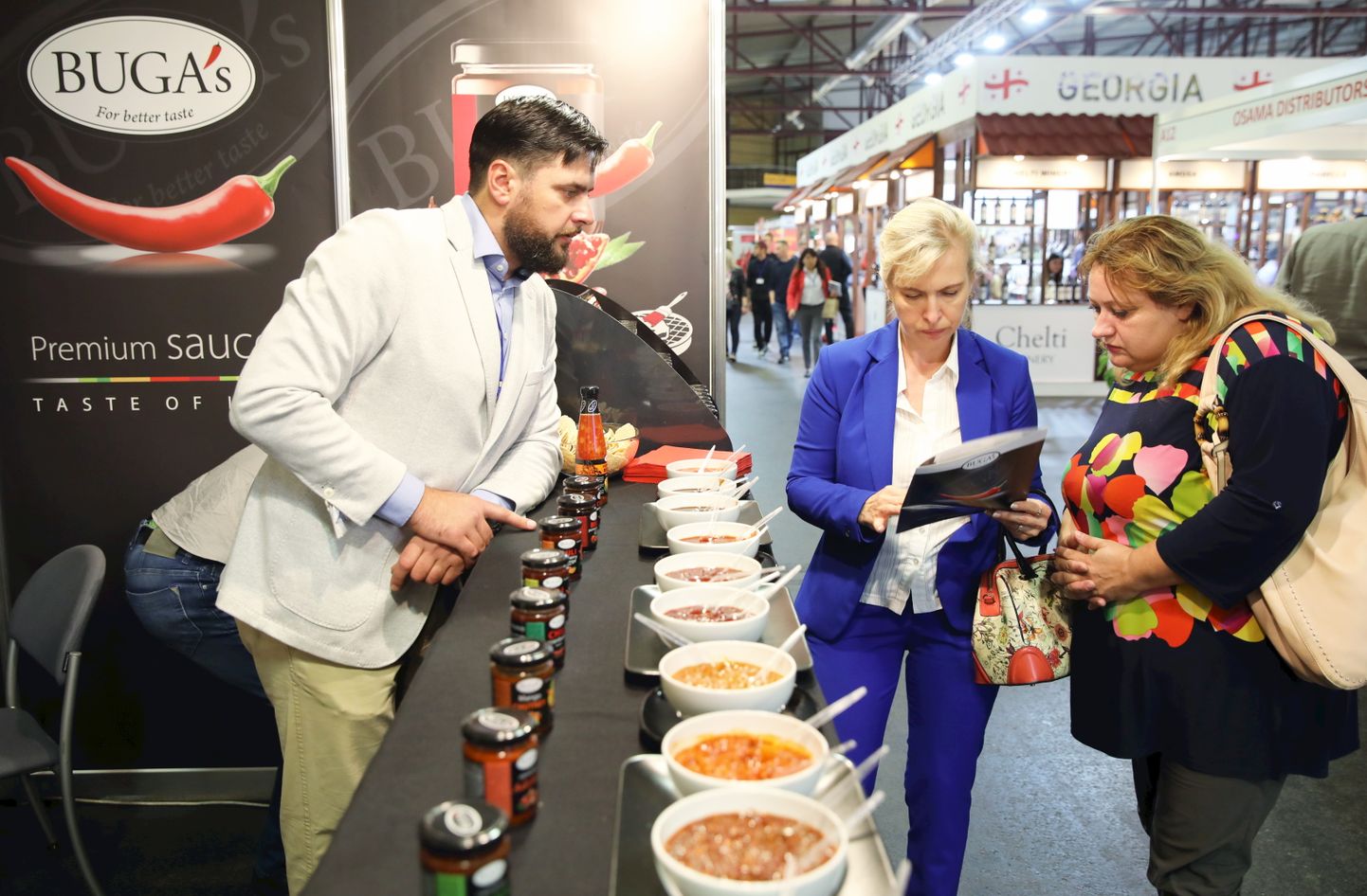 Izstāde "Riga Food 2019" starptausikajā izstāžu centrā "Ķīpsala".