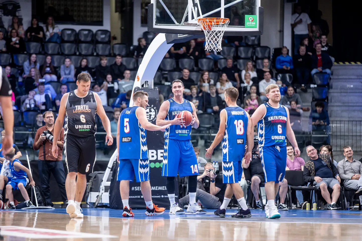 Branko Mirkovic (nr 18) tõmbas üle mitme aasta taas Kalev/Cramo särgi selga.