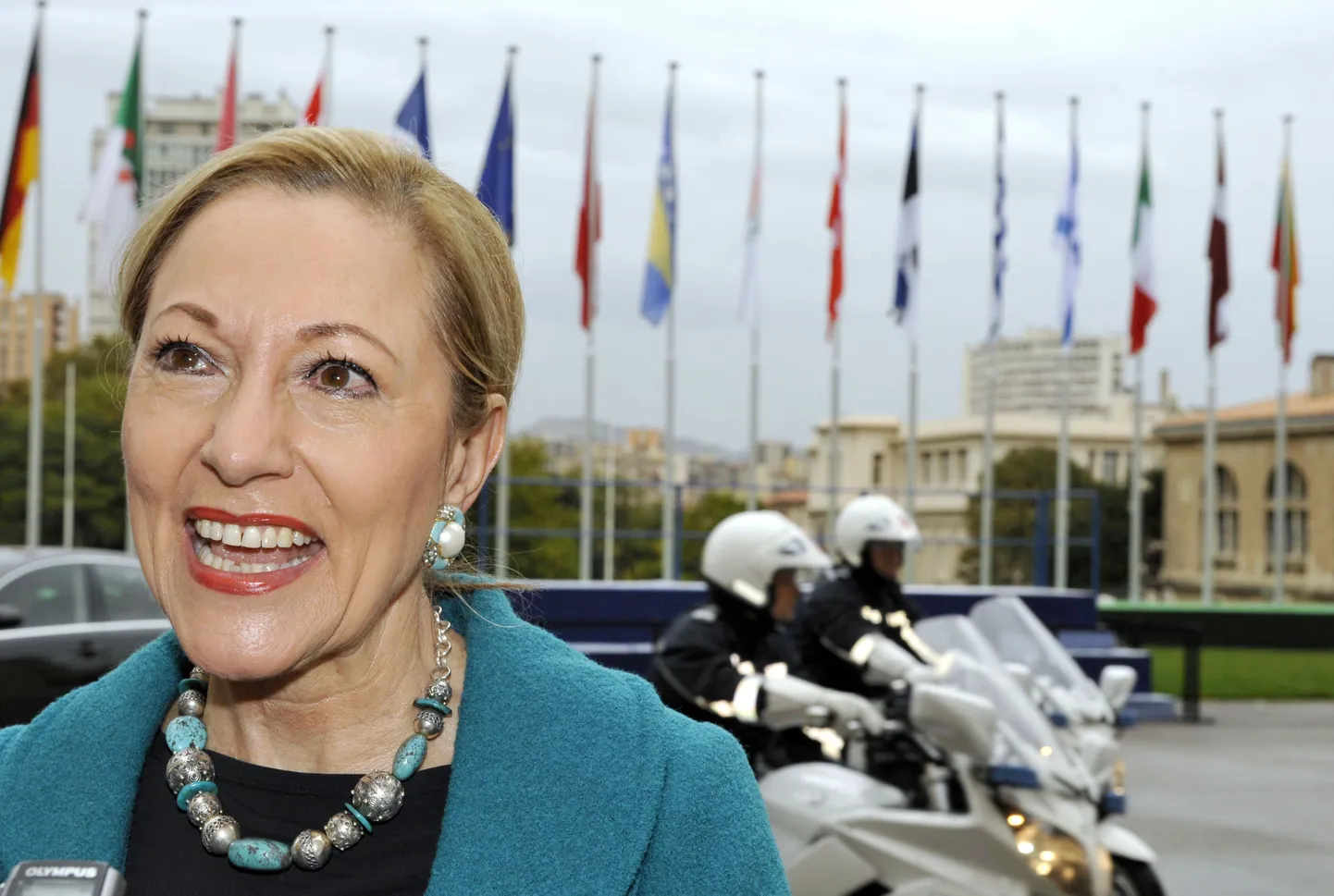 Euroopa Komisjoni välissuhete volinik Benita Ferrero-Waldner.