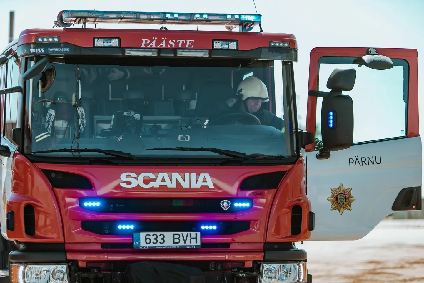 Päästeauto.