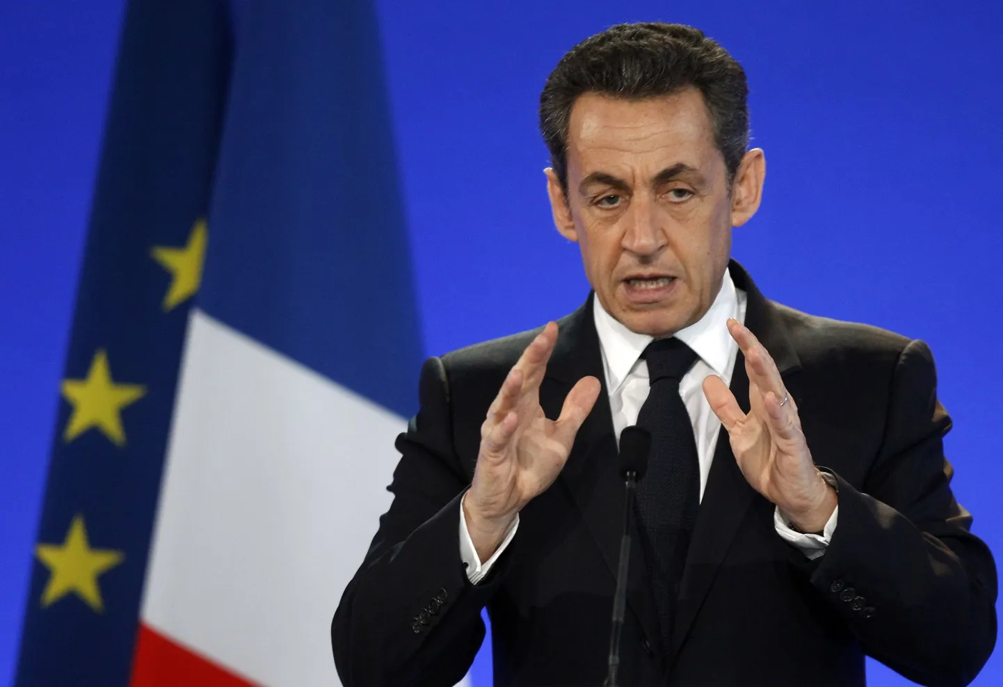 Prantsuse president Nicolas Sarkozy.