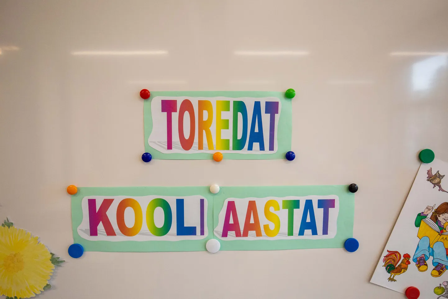 Esimene koolipäev on jälle ukse ees.