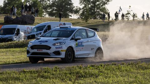 Eestlastel on Rally Estonial ERC3-klassis kolmikjuhtimine: täitsa maailmatasemel sõit