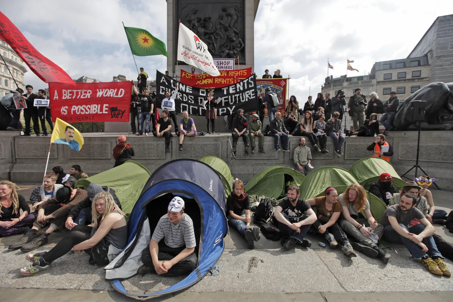Protest Londoni kesklinnas