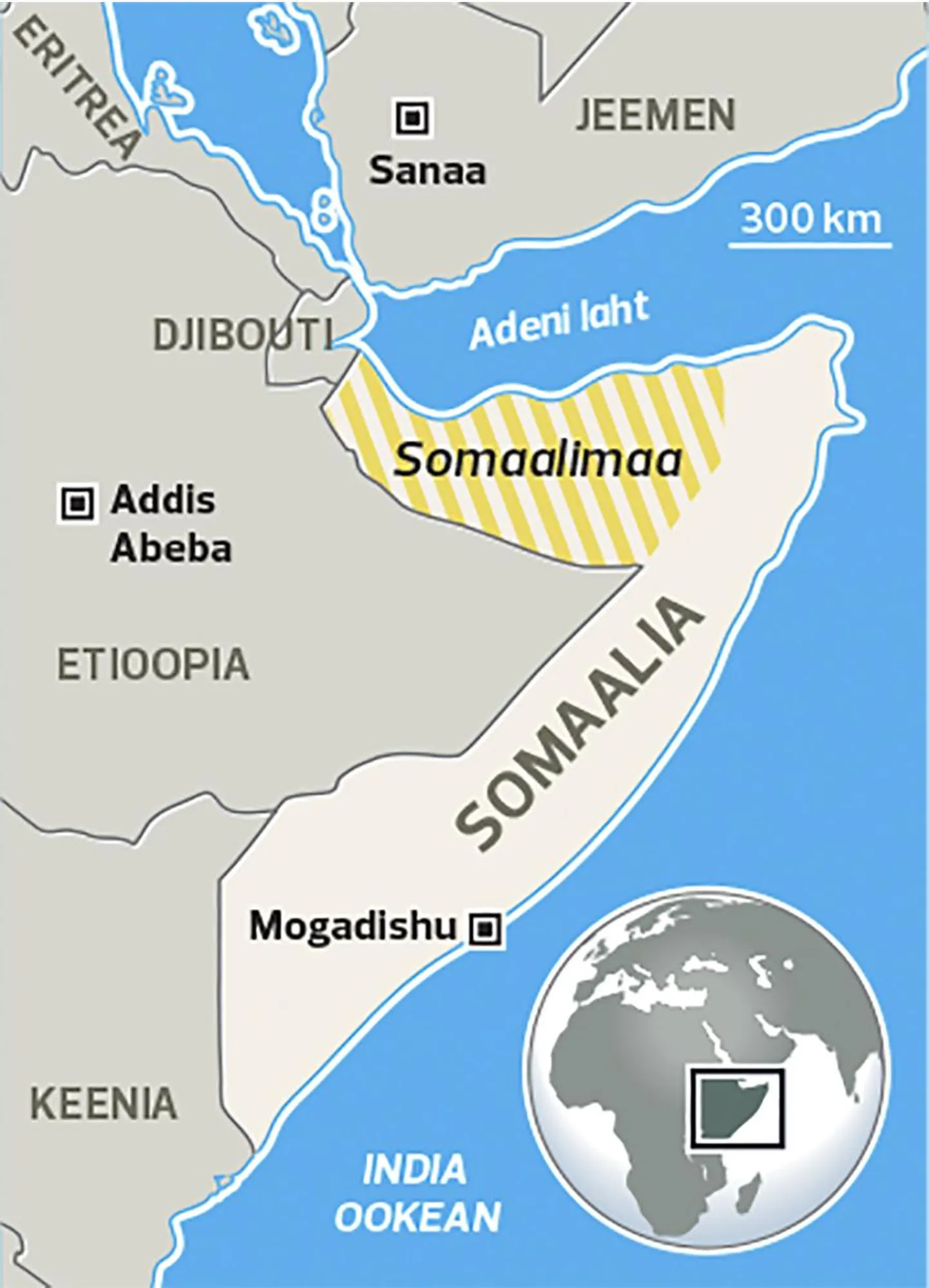 Vägivald Etioopias võib ohustada julgeolekut Aafrika Sarve regioonis ka laiemalt.