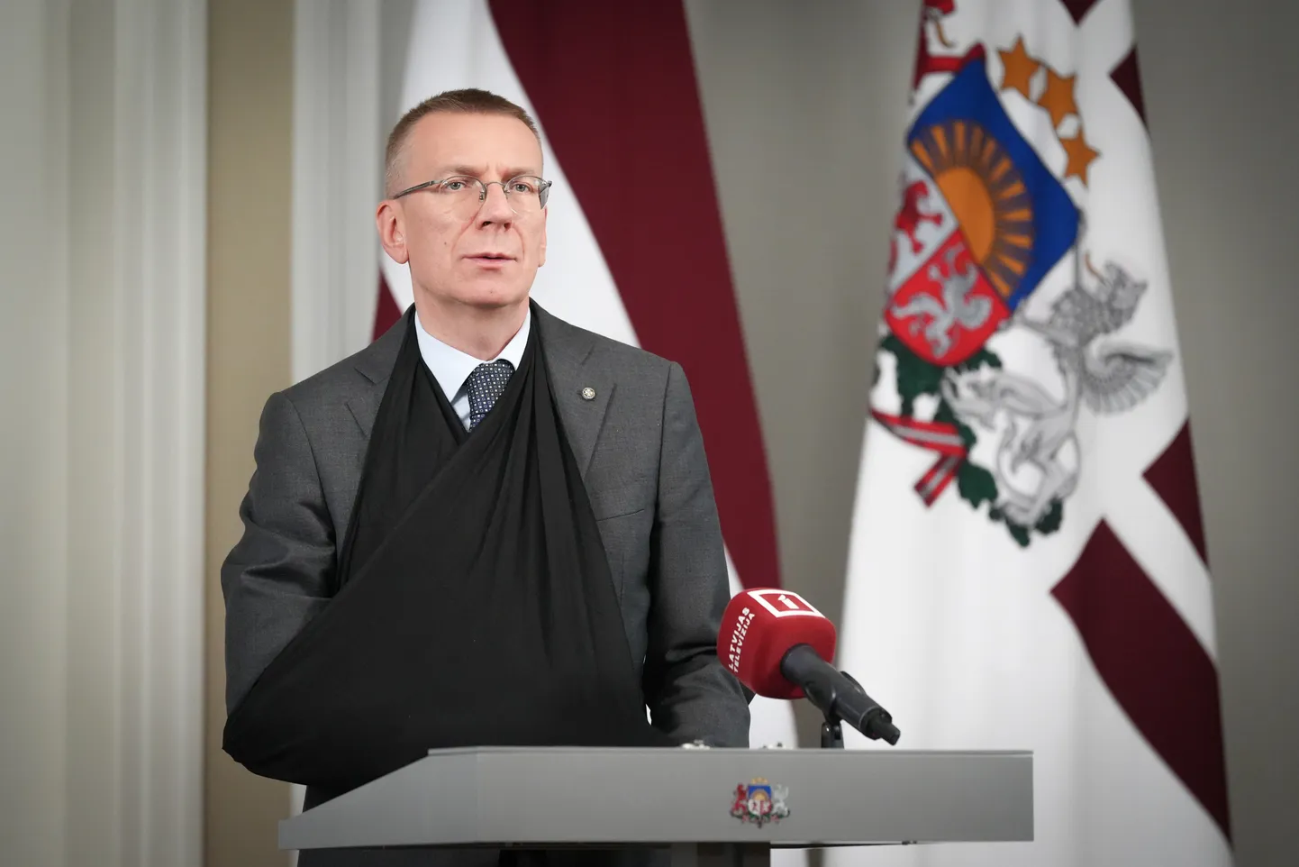 Президент Латвии Эдгар Ринкевич