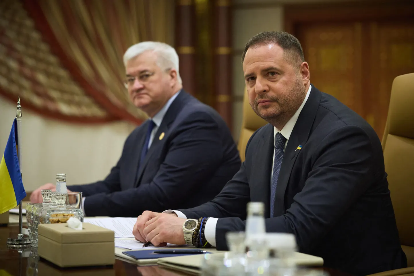 Ukrainas prezidenta kancelejas vadītājs Andrijs Jermaks.