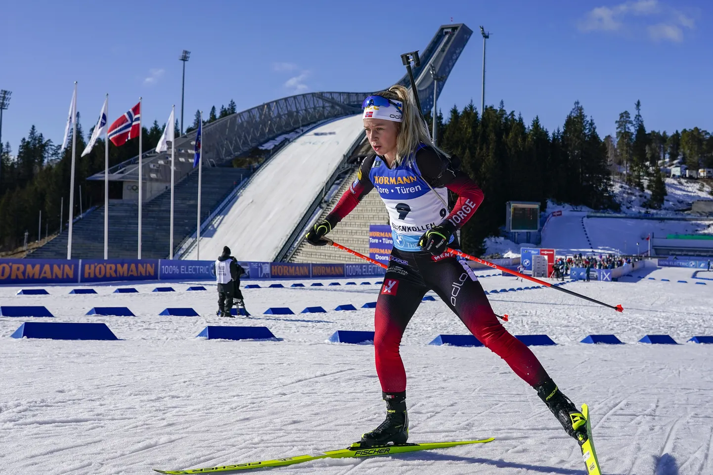 Viimati võistles Tiril Eckhoff märtsis Holmenkollenis.