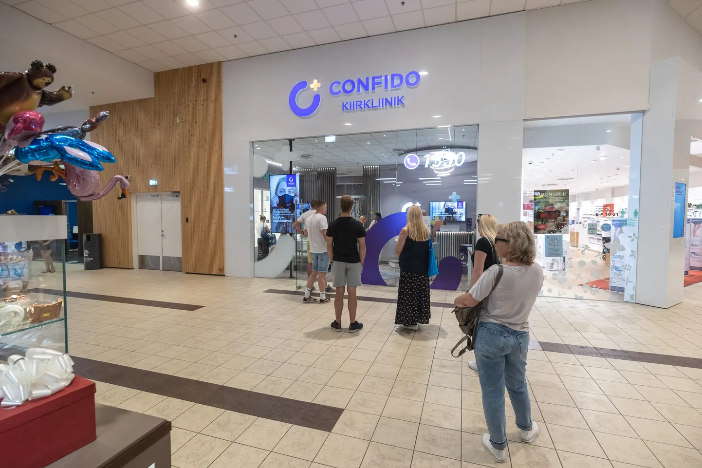 Tallinn, Lasnamäe Centrum. Confido Meditsiinikeskus vaktsineerib ilma eelregistreerimata.