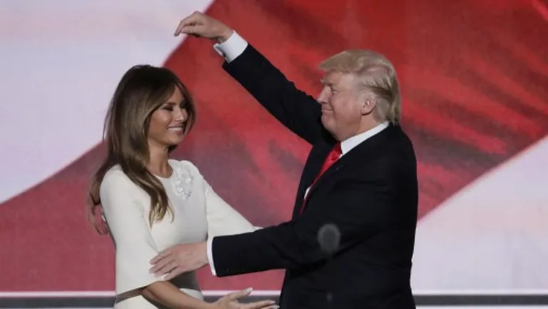 Мелания и Дональд Трамп