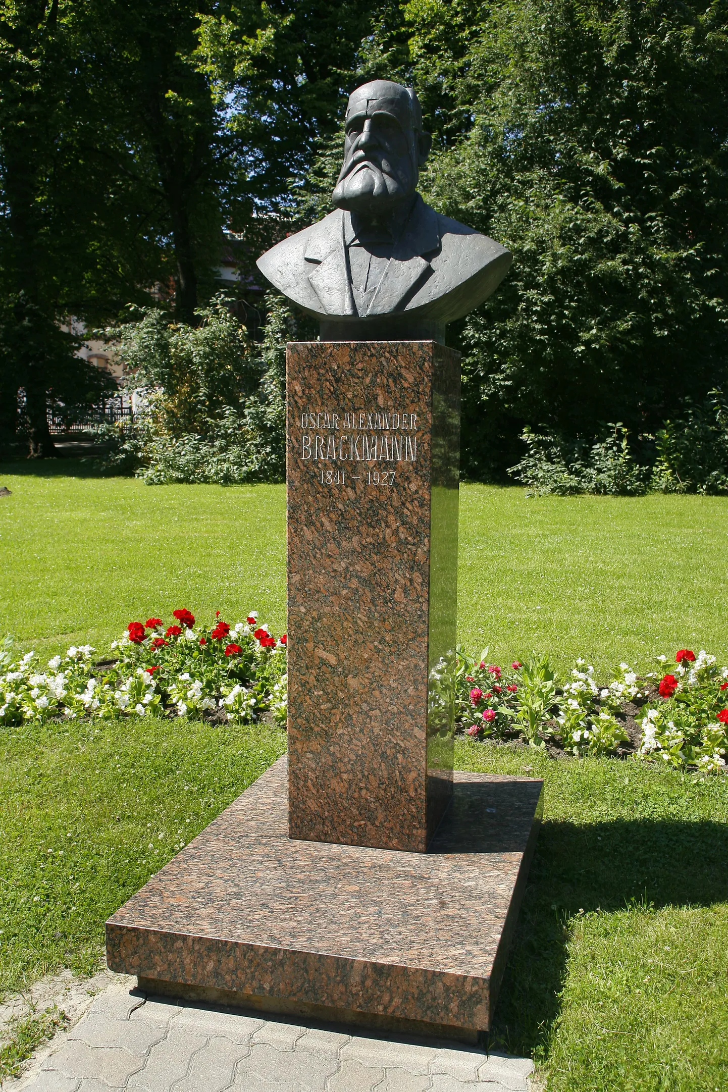 Oscar Alexander Brackmanni auks on Pärnus  rajatud park.