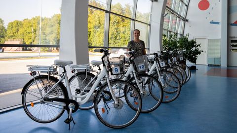 Ka sel aastal saab spordikeskusest elektrilisi jalgrattaid laenutada