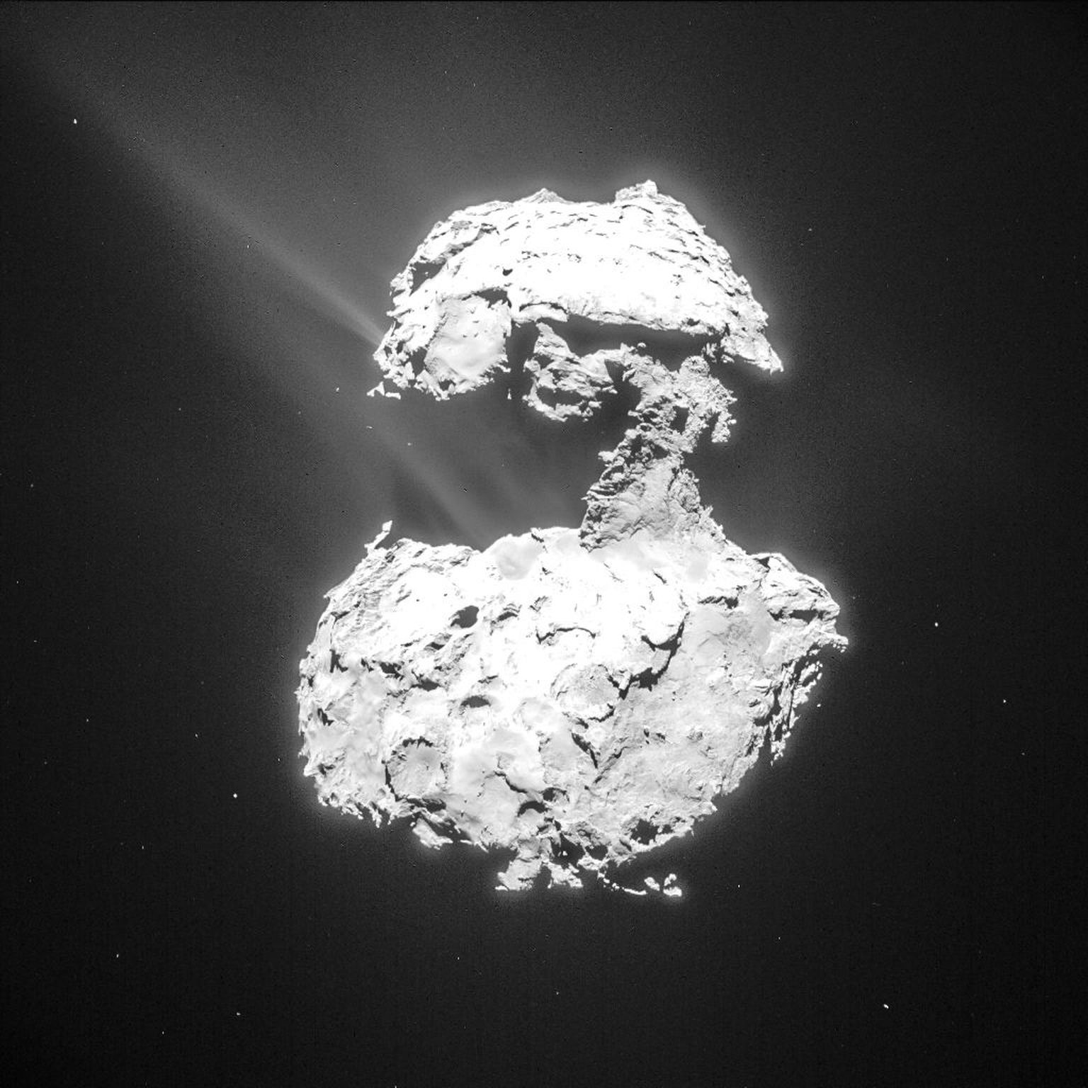 Rosetta pilt komeedist 67P