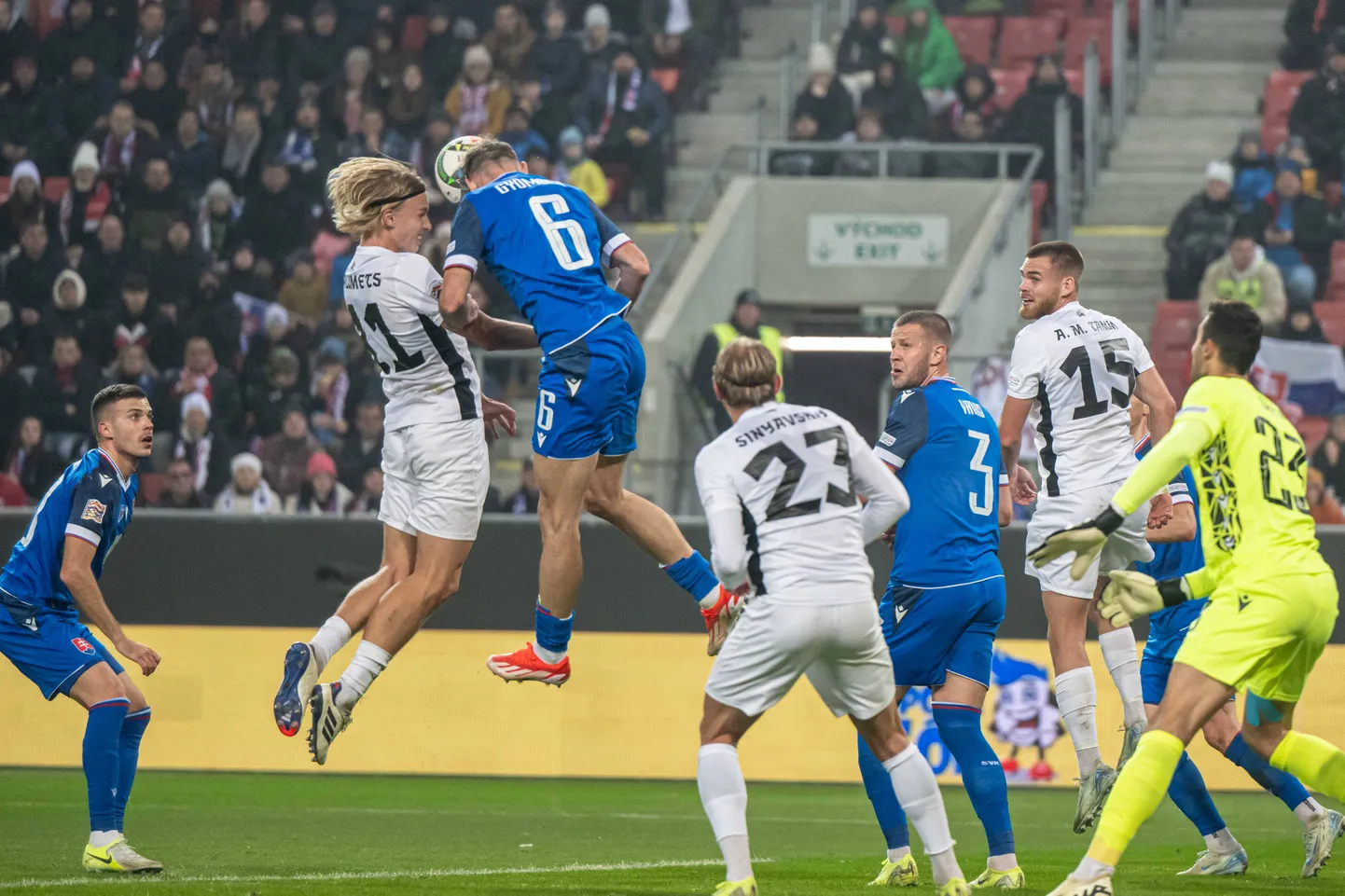 Eesti jalgpallikoondis käis viimati platsil 19. novembril Slovakkias.