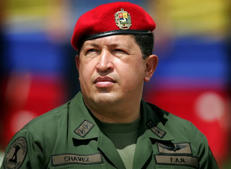 Hugo Chávez.