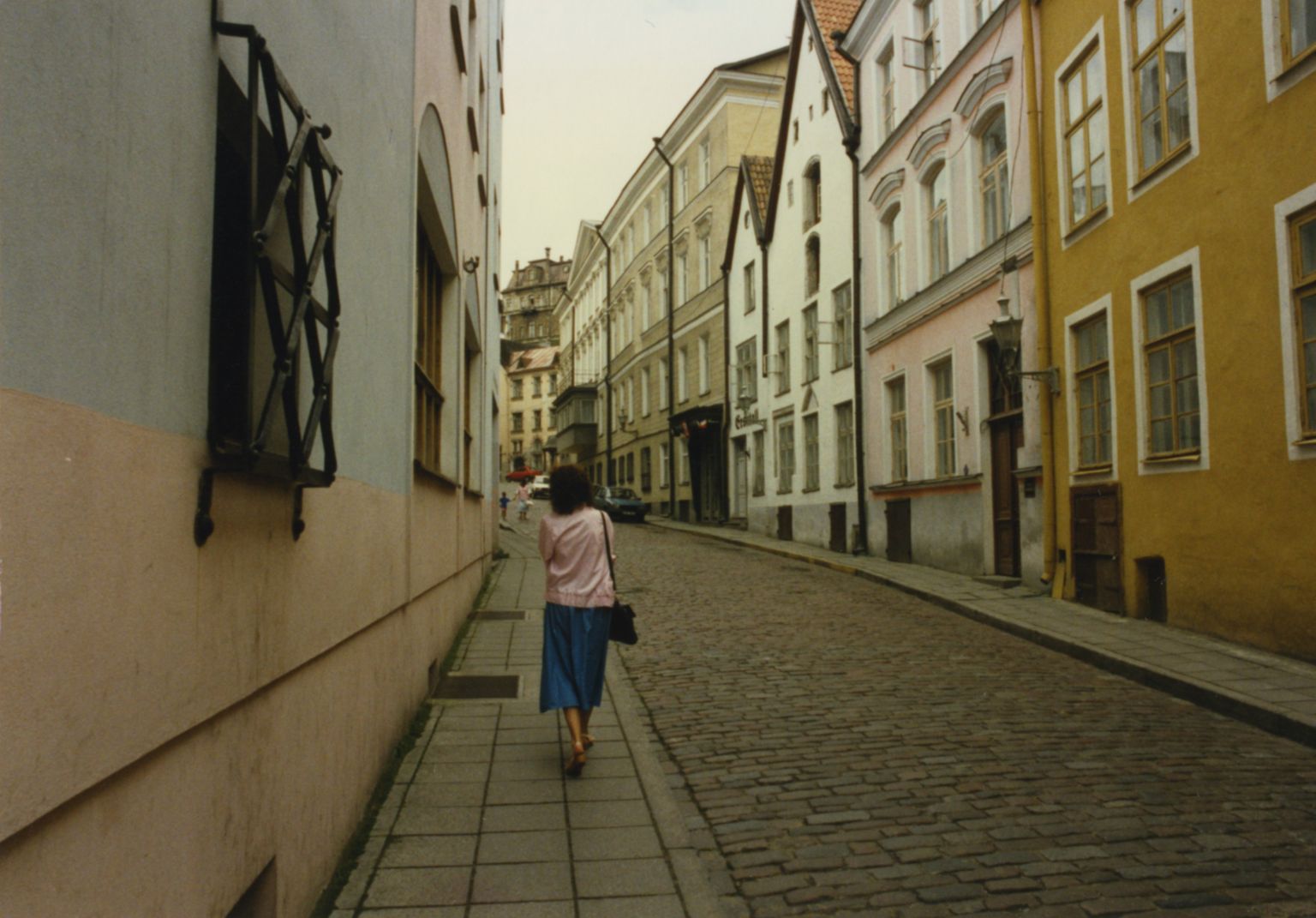 Tallinna vanalinn 1990ndatel.