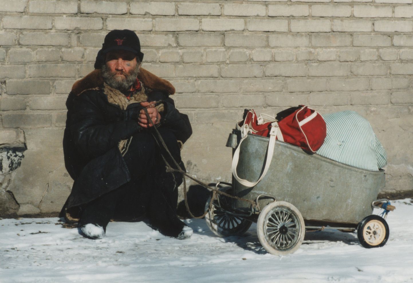 Бездомный, 1998 год. Снимок иллюстративный