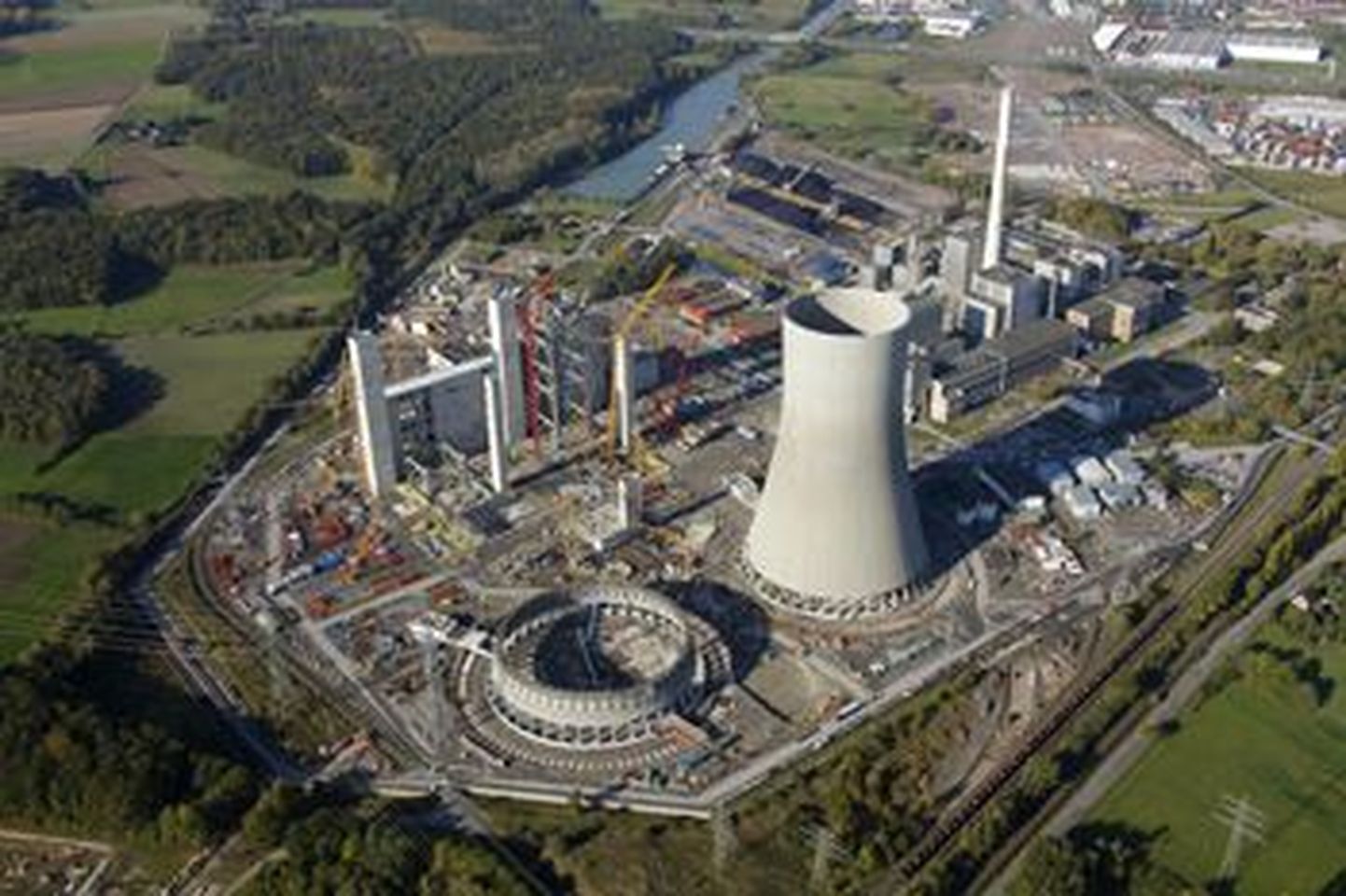 Hammi lähedal asuv RWE elektrijaam.