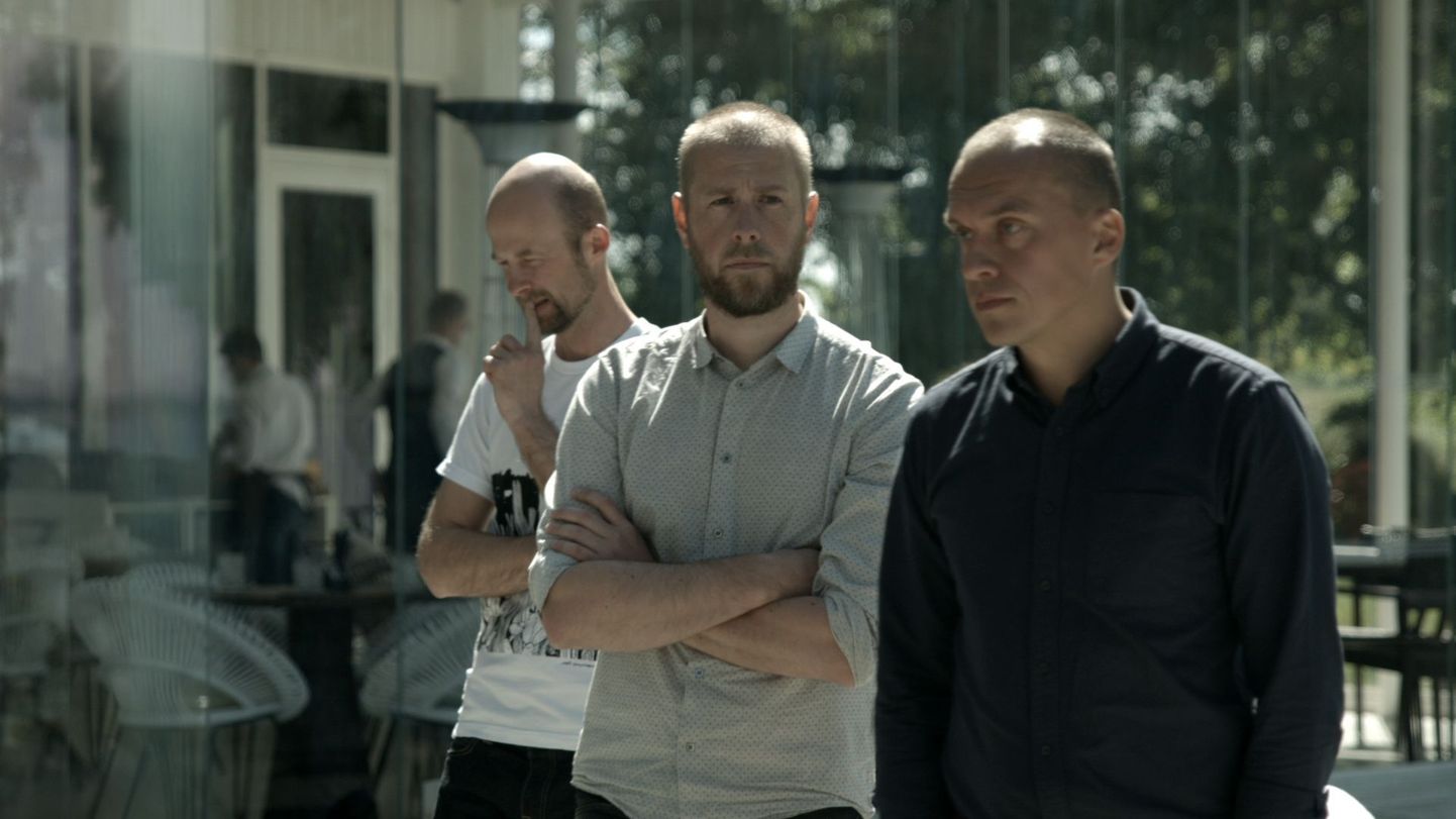 KAMP Arhitektid- vasakult Kaspar Kruuse, Peeter Loo, Jan Skolimowski