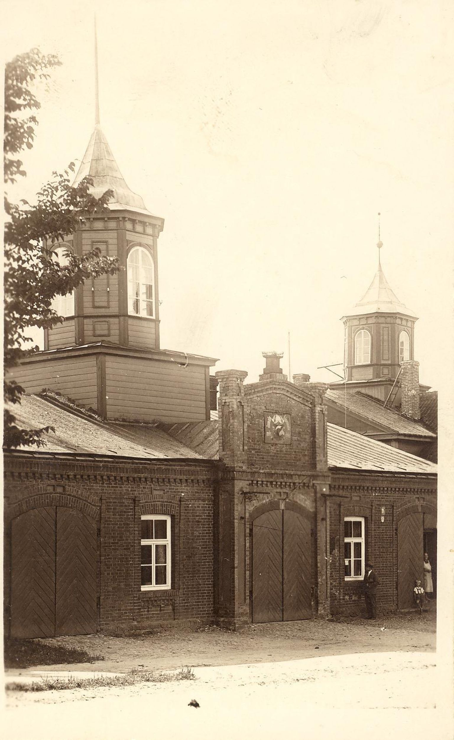 Valga VTÜ hoone Puiestee (tsaariajal Allee) tänaval 1920. aastatel