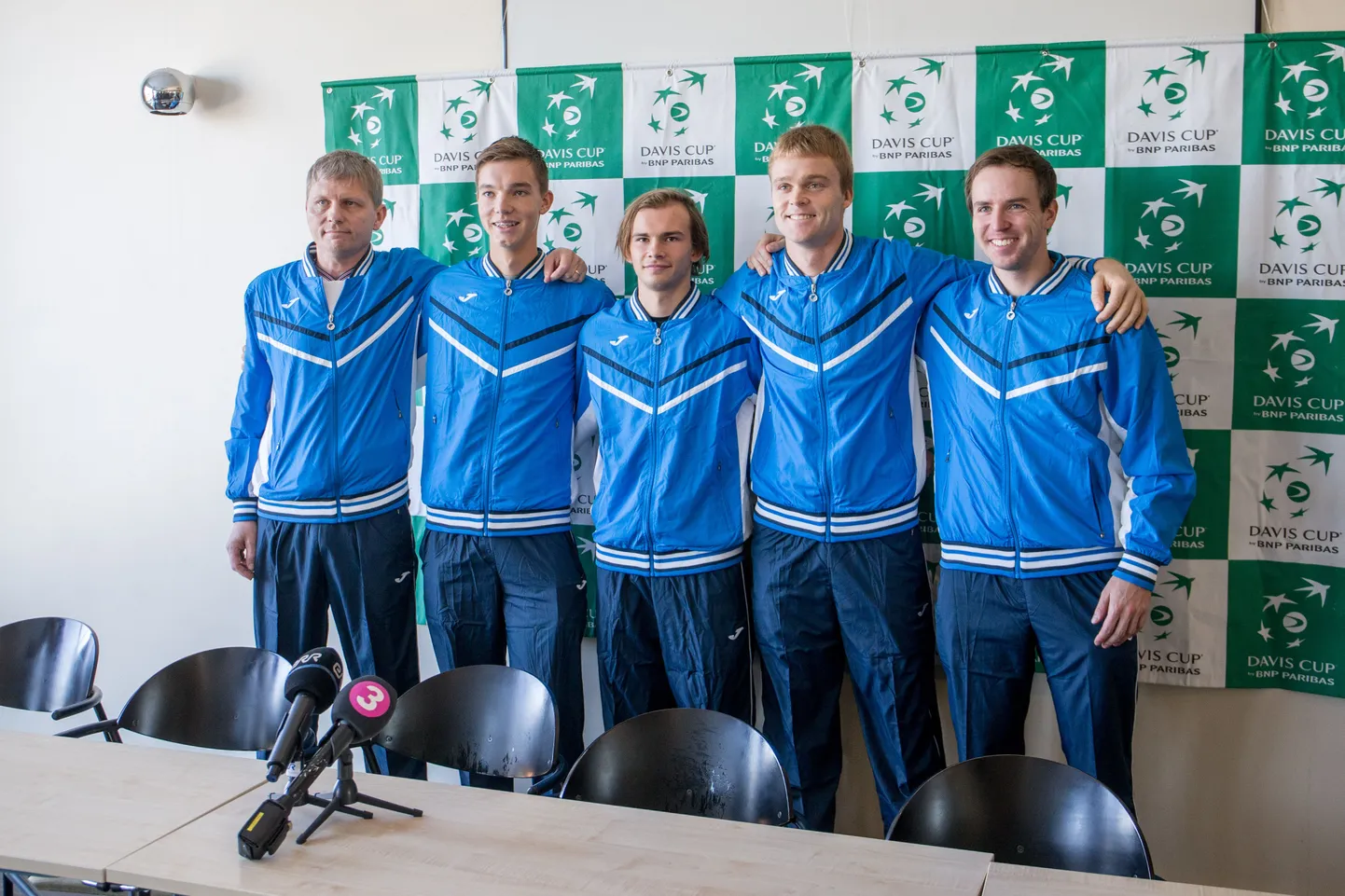 Meeste tennise pressikonverents Tere tennisekeskuses. FOTO:SANDER ILVEST/POSTIMEES