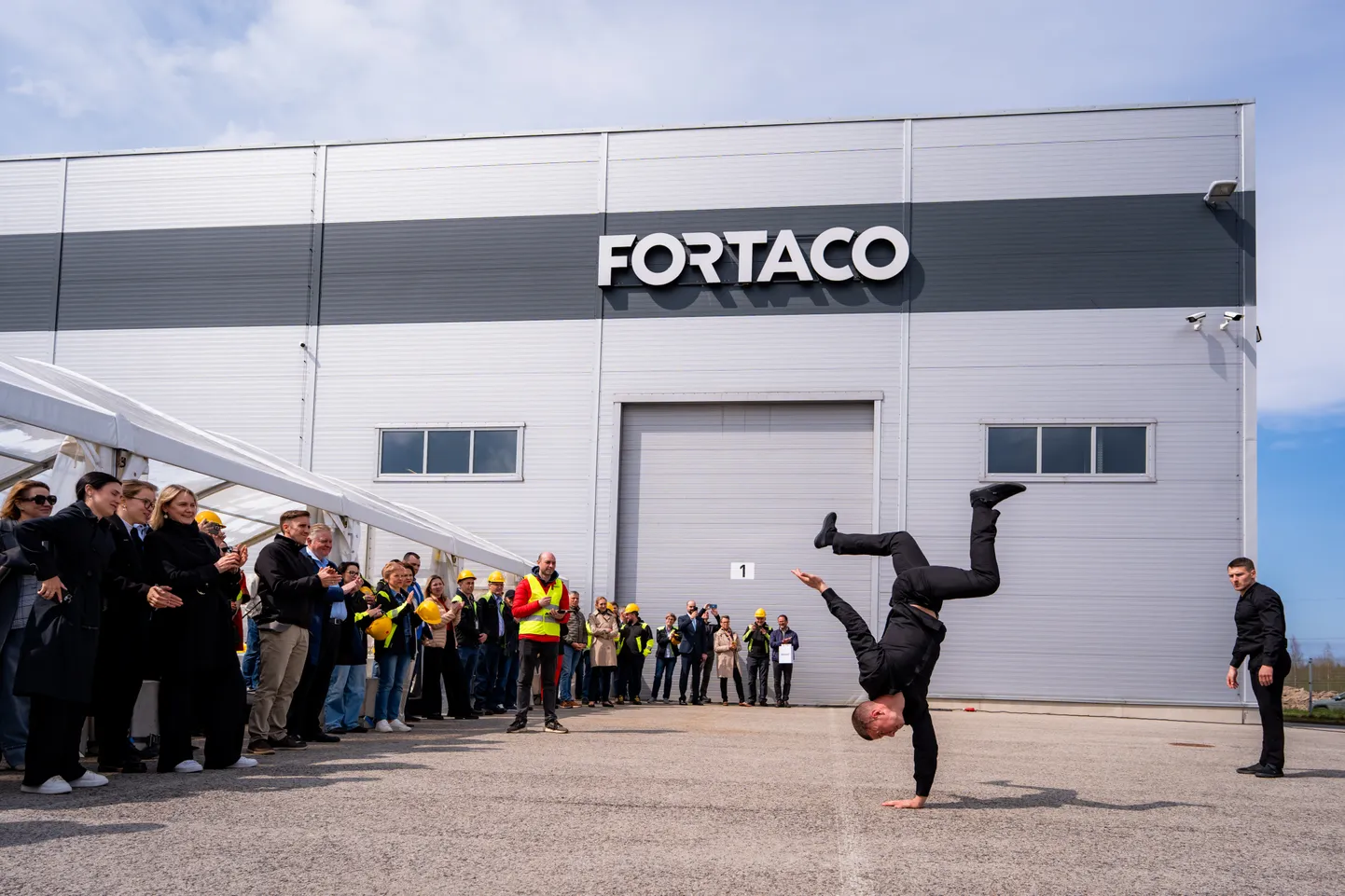 Открытие завода Fortaco Group в Нарве. 15 мая 2025 года.