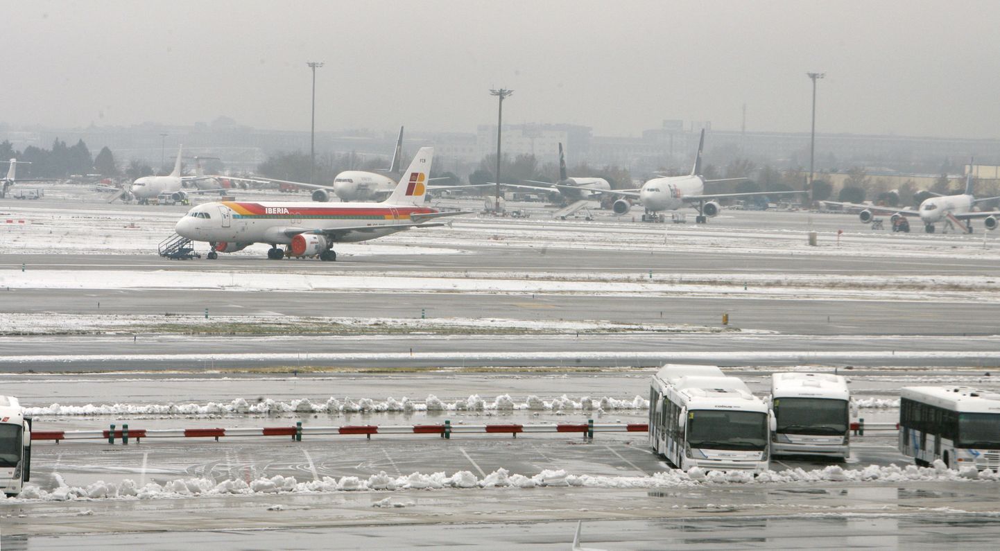 Barajase lennujaam Madridis.