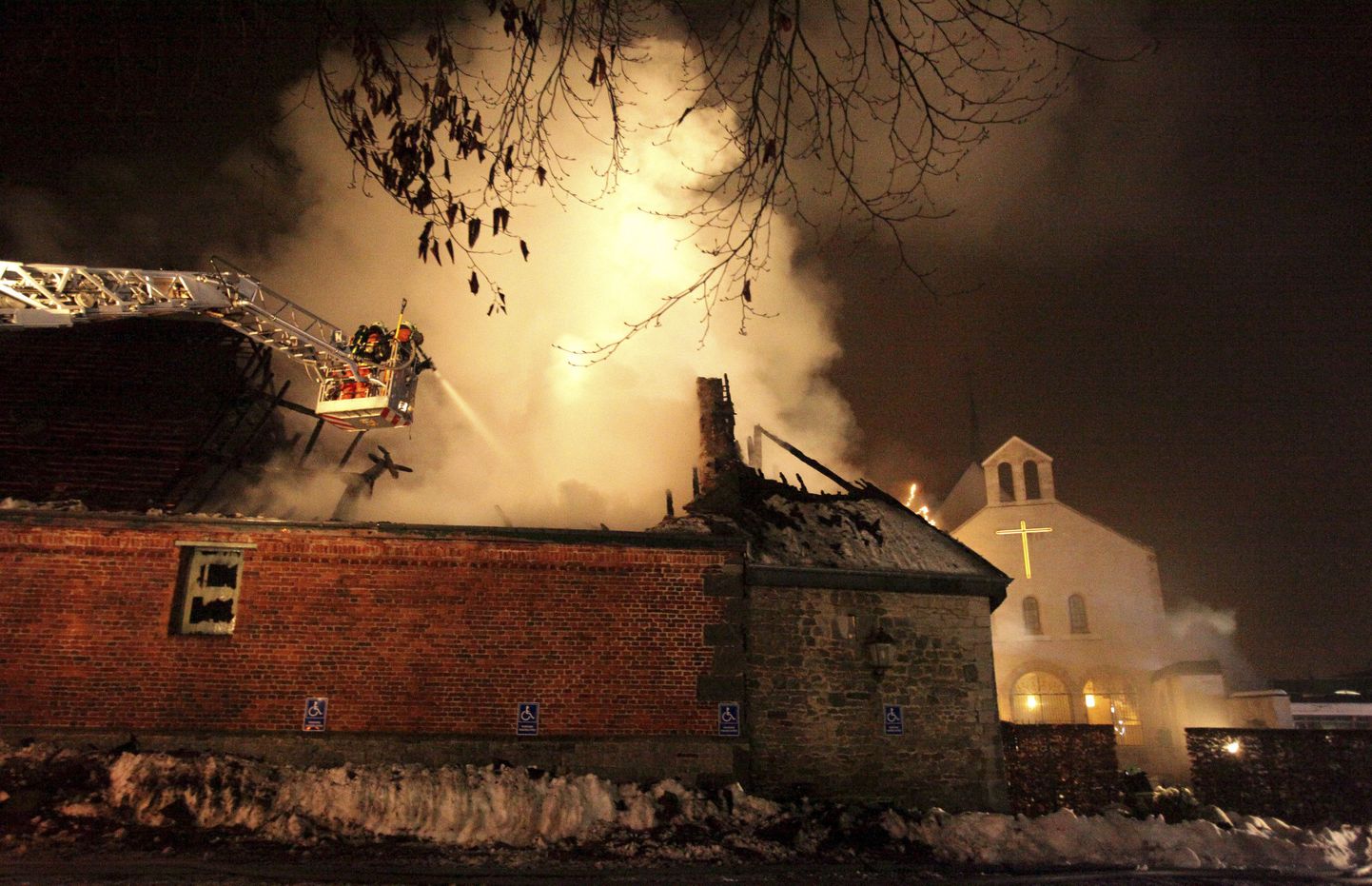Belgia kloostri põleng