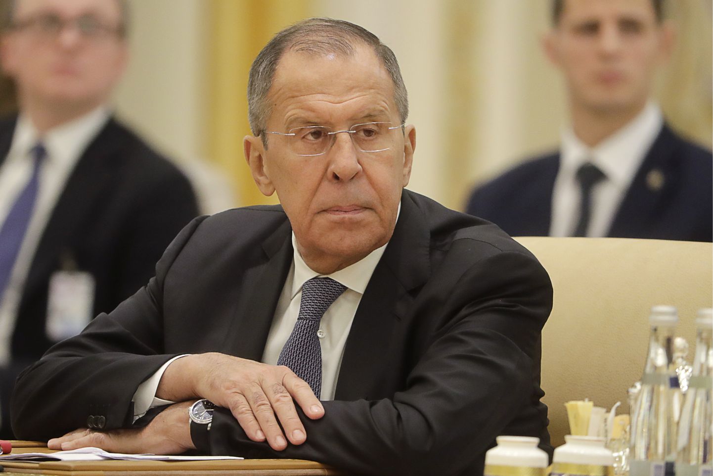 Vene välisminister Sergei Lavrov 15. oktoobril Araabia Ühendemiraatides.