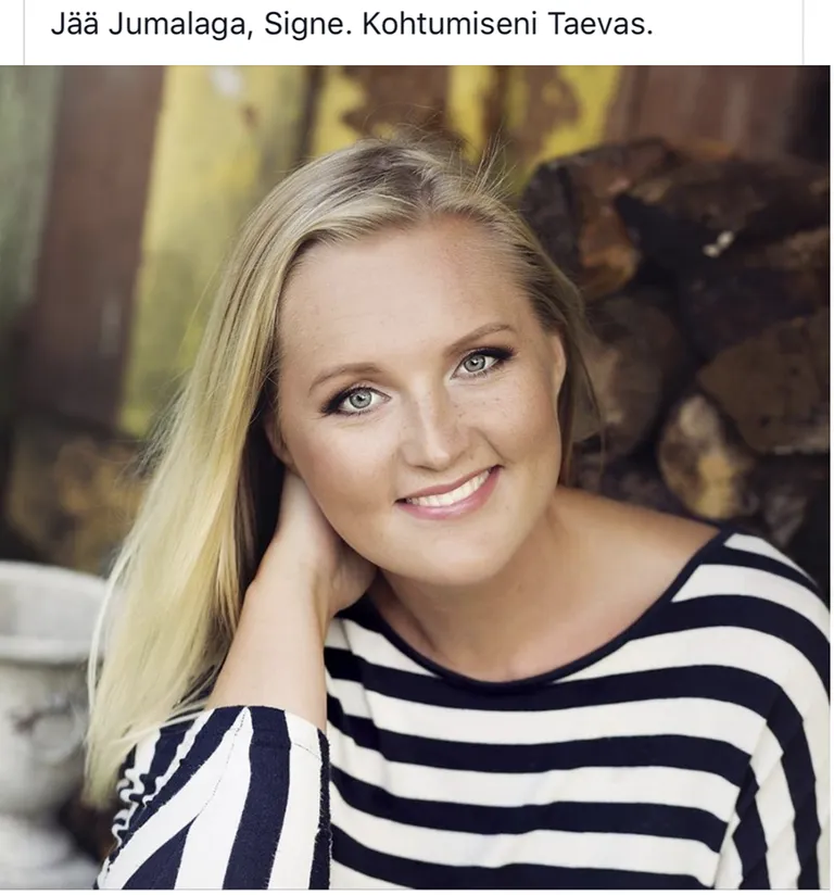 Kaastundeavaldus Facebookis.