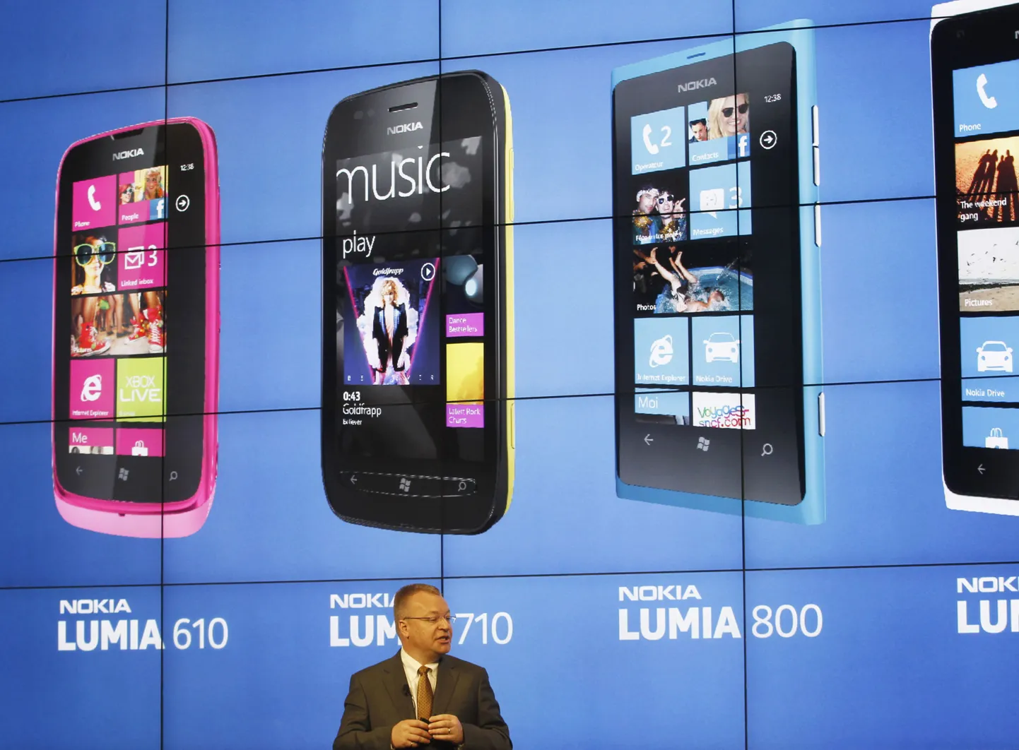 Nokia juht Stephen Elop.