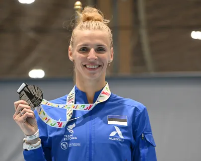 Vehklemise Vancouveri MK-etapi 2. koha võitja Katrina Lehis.