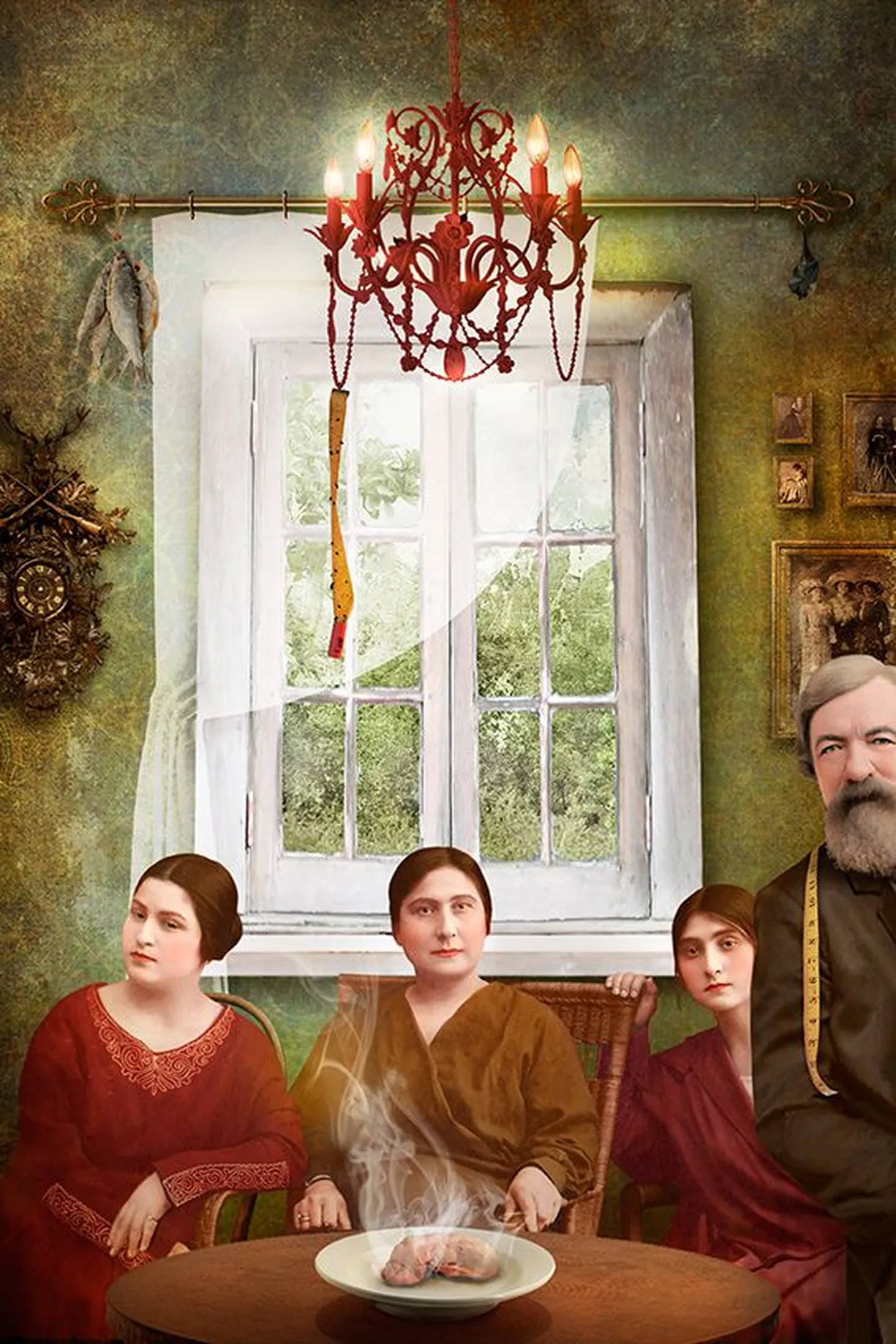 Mehis Heinsaare raamatule «Unistuste tappev kasvamine. Jutte ja novelle, muinasjutte ja nägemusi siit- ja sealtpoolt Eestimaa teid» on teinud illustratsioonid Marge Nelk.