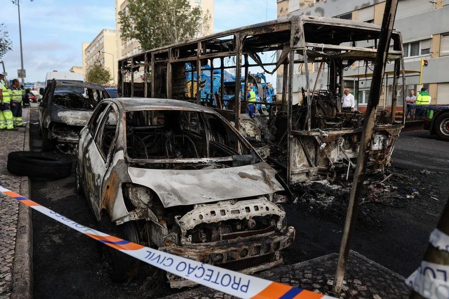 Последствия беспорядков в Лиссабоне